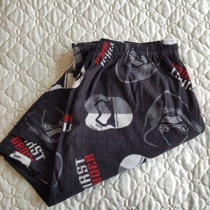 Star Wars Men's Fleece PJ Lounge Pants Pajamas Black First Order Darth Sz Large